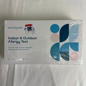 Everly well indoor and outdoor allergy test kit 40 common allergens NEW